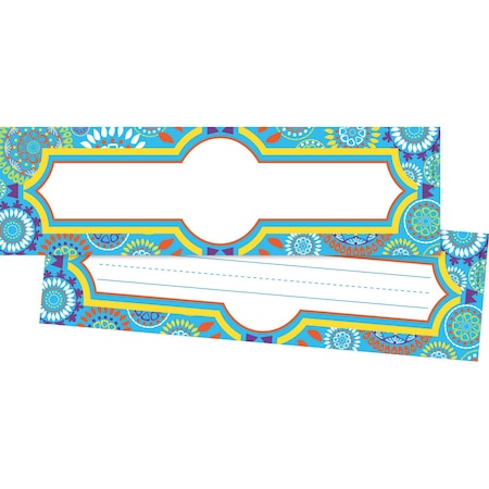 Barker Creek Moroccan Bulletin Board Signs/Name Plates, 36/Pack 1430